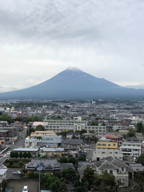 令和元年6月の富士山